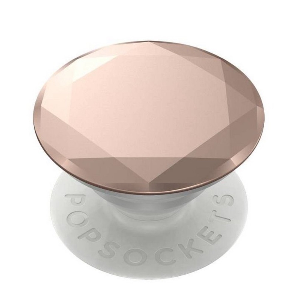 PopSockets PopGrip Metallic Diamond Cell
Phone Grip & Stand RoseGold 3D textured - Picture 4 of 4